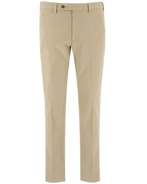 BERWICK  1707 Stilvolle Herrenhose - Natur