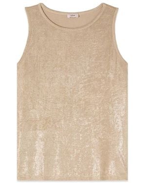 Oltre Sleeveless Tops - Neutro