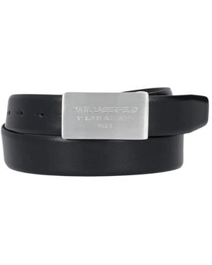 KARL LAGERFELD Belts - Negro