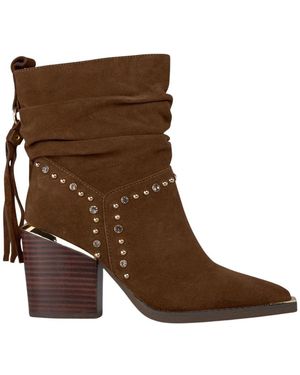 Alma En Pena. Cowboy & Biker Boots - Brown