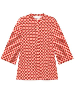 Maliparmi Diamond Glow Kaftan - Rood