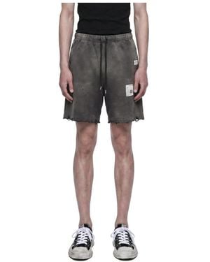 Maison Mihara Yasuhiro Sun Faded Shorts - Schwarz