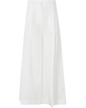 SOLOTRE Wide Pants - White