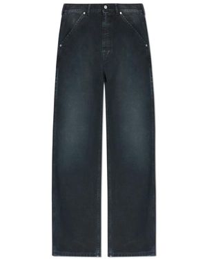 Marni Jeans ,Blauw ,Katoen Logo Jeans