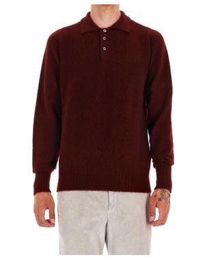 Drumohr Polo Shirts - Red