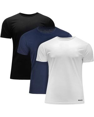 DIESEL T-Shirts 3-Pack - Blauw
