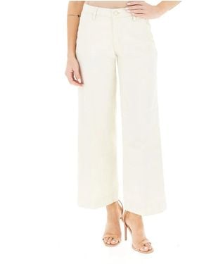 Guess Wide Trousers - White
