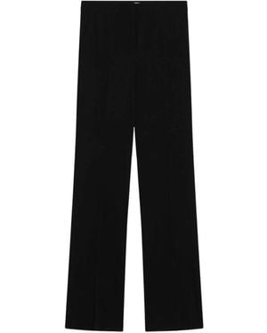 Max Mara Broeken ,Zwart ,Pantalone Lungo