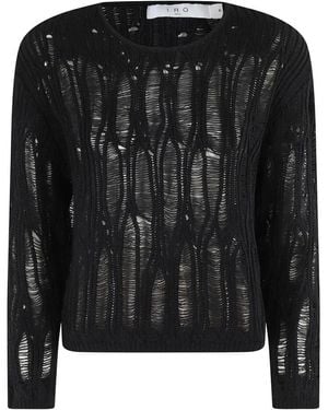 IRO Round-Neck Knitwear - Black