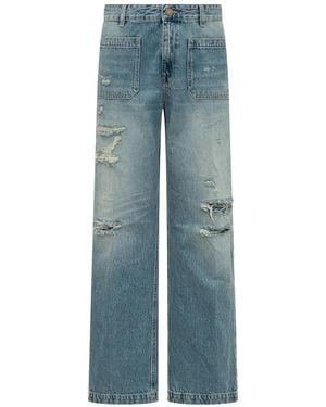 The Seafarer Wide Jeans - Blue