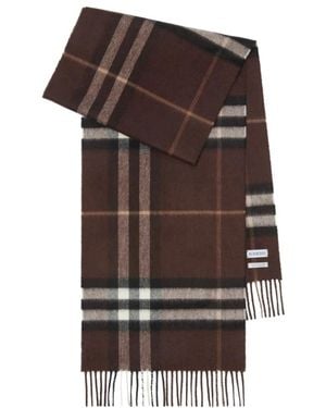 Burberry Winter Scarves - Brown