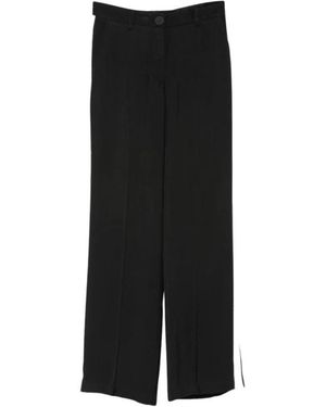 Babylon S00503 Wijde Broek - Zwart