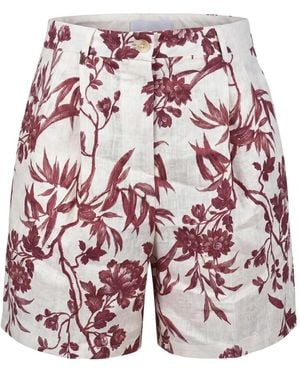 Semicouture Casual Shorts - Red