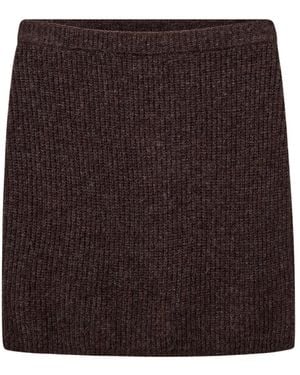 Designers Remix Carmen Mini Rok - Bruin