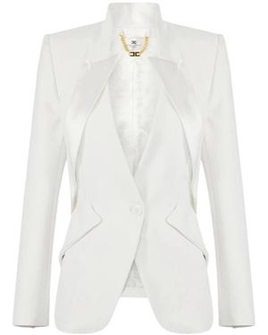 Elisabetta Franchi Blazers - White
