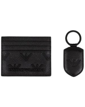 Emporio Armani Wallets & Cardholders - Black