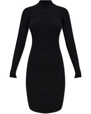 Courreges Knitted Dresses - Black