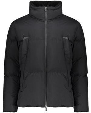Herno Gänsedaunen Reißverschlussjacke - Schwarz