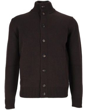 Slowear Chioto Cardigan - Schwarz