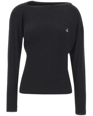 Vivienne Westwood Round-Neck Knitwear - Black