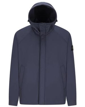 Stone Island Light Jackets - Blauw