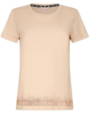 Liu Jo T-Shirts - Natural