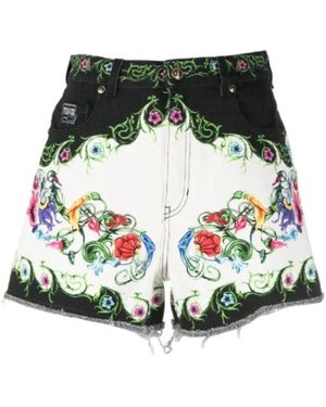 Versace Jeans Couture Short Shorts - Green