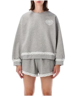 Ganni Sweatshirts - Grey