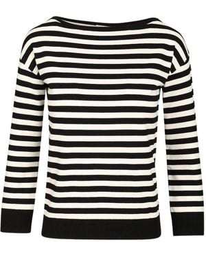 Weekend by Maxmara Round-Neck Knitwear - Negro