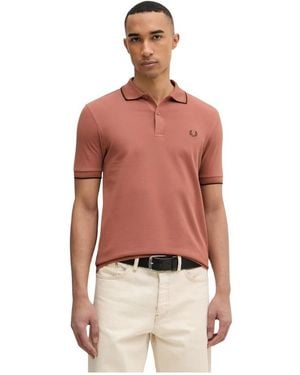 Fred Perry Tops ,Roze ,Polo Shirts - Rood