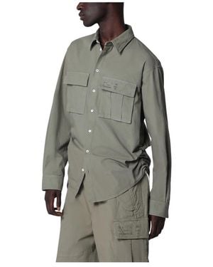 DSquared² Overhemden ,Groen ,Shirt - Grijs