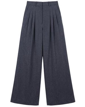 Ottod'Ame Wide Trousers - Bleu