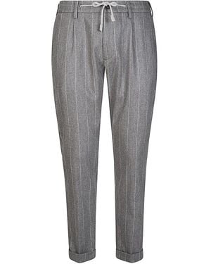 Eleventy Slim-Fit Trousers - Grigio