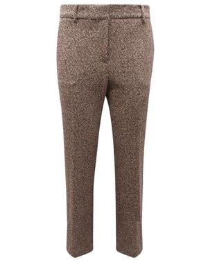 EMMA & GAIA Slim-Fit Trousers - Grey