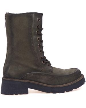 Felmini Lace-Up Boots - Brown