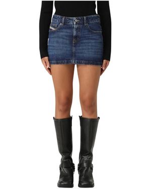 DIESEL Short Skirts - Blau