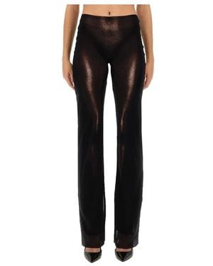 Jean Paul Gaultier Straight Trousers - Black