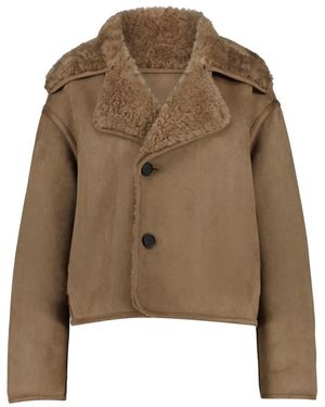 Opus Jassen ,Bruin ,Winterjassen - Groen
