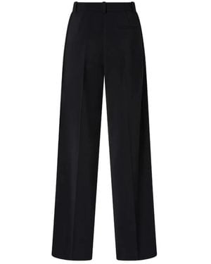 Pinko Wide Trousers - Negro