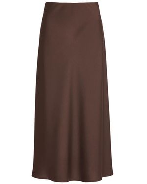 Swing Rokken ,Bruin ,Midi Rok