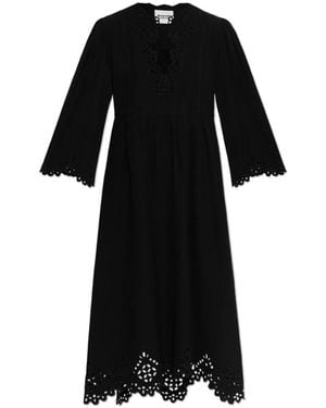 Isabel Marant Kleedjes ,Zwart ,Katoen Tianny Dress