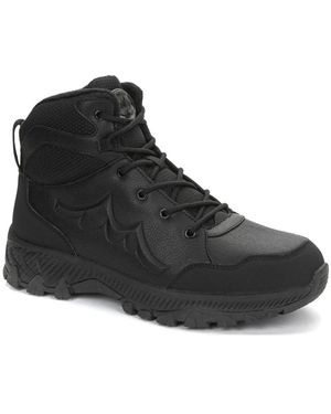 Grunberg Lace-Up Boots - Black