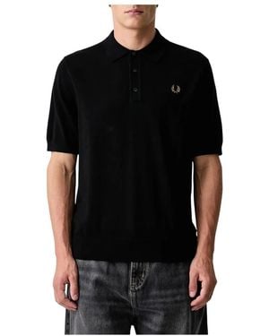 Fred Perry Polo Shirts - Negro