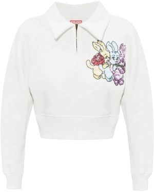 KENZO Zip-Throughs - Blanco