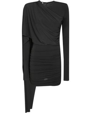 ANDAMANE Stilvolles Mini Kleid Für Frauen - Schwarz