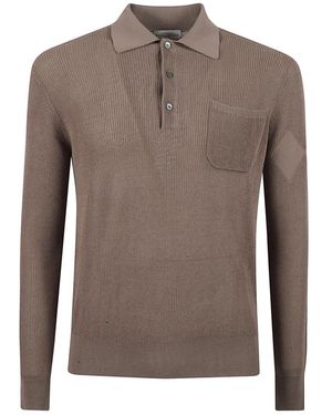 Ballantyne Round-Neck Knitwear - Brown
