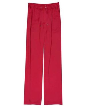 Herno Wide Trousers - Rojo