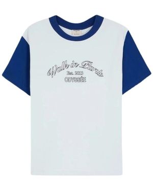 Walk In Paris T-Shirts - Azul