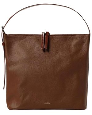 A.P.C. Handbags - Brown