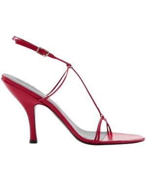 Jude Schoenen ,Rood ,Leer Mixer Sandal - Roze